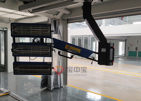 Araba 4S Shop için Otomatik Sac Boya Hattı Hızlı Onarım Boya Sistemi