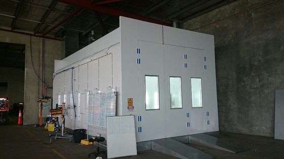 Kalite Avustralya'da Otobüs Fabrikası İçin PLC Kontrol Otobüs Püskürtme Kabini Boya Odası Fabrika