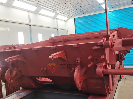 Kalite Tank Püskürtme Kabini Askeri Boya Kabini Özel Tasarım Askeri Boya Fabrika
