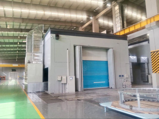 Kalite Askeri Fabrika Tank Boyama Ekipmanları İçin Askeri Boya Kabini Fabrika