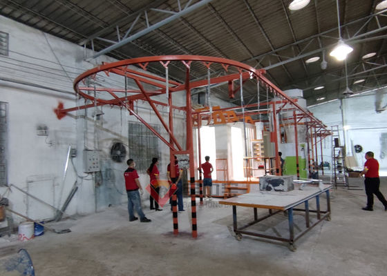 Kalite Otomatik toz kaplama hattı Fabrika