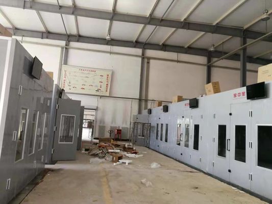 Kalite Onarım Okulunda Profesyonel Oto Boyama Eğitimi Boya Kabini Fabrika