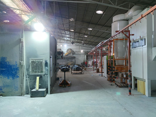 Kalite Tüm Metal Parçalar İçin Kaliteli Son İşleme Göre Otomatik Toz Boya Hattı Fabrika