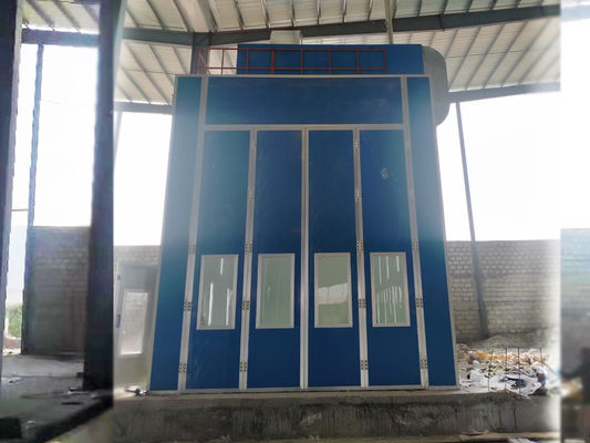 Kalite Otobüs Boya Kabini PLC Dokunmatik ekran kontrolü Kamyon Boya Kabini Fabrika