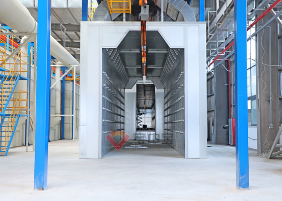 Büyük sanayi fabrika projeleri için yangın geçirmez su geçirmez ağır makine boya hattı