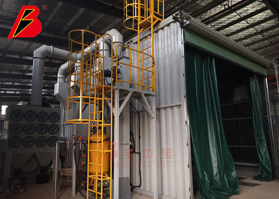 Kalite Yüzey Temizleme BZB Kumlama Odası Fabrika