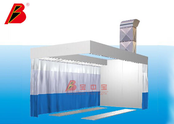 Kalite Tamirhane Cilalı 6.5kw Perdeli Boya Hazırlama İstasyonu Fabrika