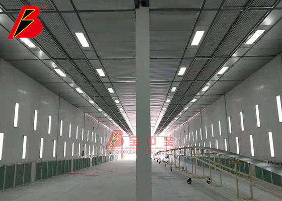 Kalite Big Wind Power Blade CE 30um Sprey Boya Üretim Hattı Fabrika