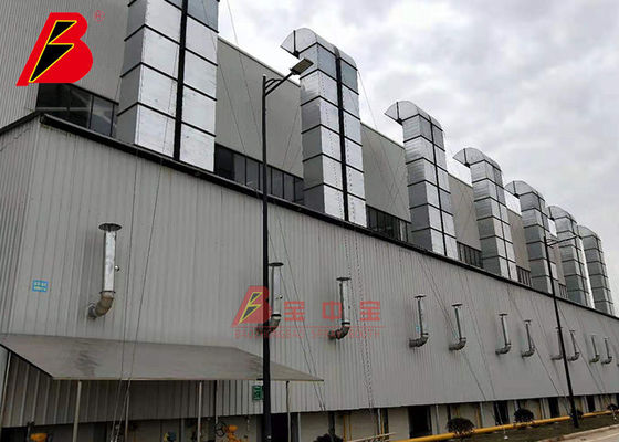 Kalite Yan Egzoz Çeliği 10 Mikron Boya Toz Kabini Fabrika