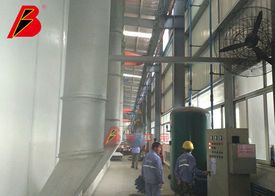 Kalite Otomatik Yüzey Temizleme 69kw Kumlama Odası Fabrika
