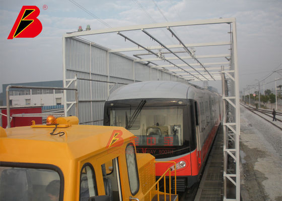 Kalite Kamyon Otobüs Tren 42KW duş test kabini Fabrika