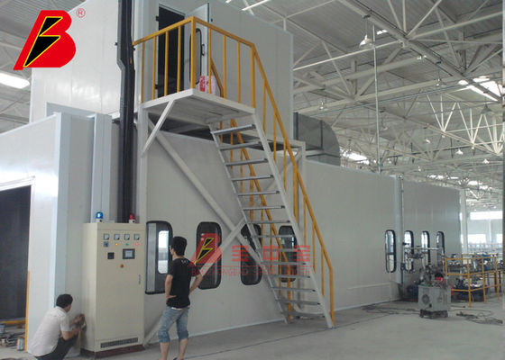Kalite Duş Test Otobüsleri Arabaları 36.5KW Su Test Kabinleri Fabrika