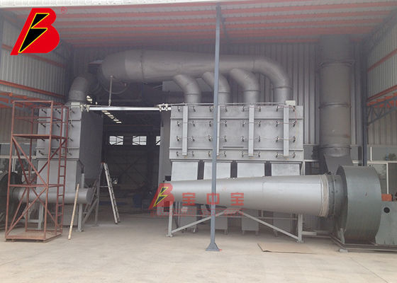 Kalite Büyük Konteyner İçin 69kw Temizleme Kumlama Odası Fabrika