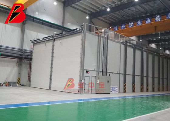 Kalite Araç Kamyon için Pişirme Odası 49KW Endüstriyel Boya Kabini Fabrika