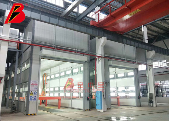 Kalite Ön Treament Metal Duvar TUV Sprey Boya Odası Fabrika
