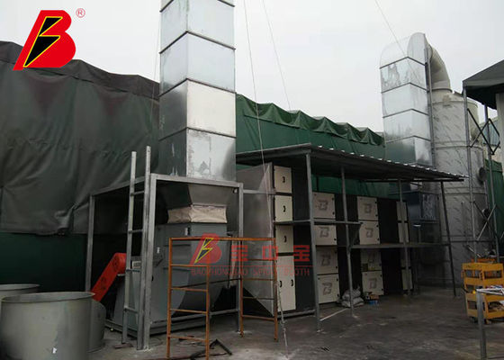 Kalite Pişirme Fırını Konteyner 1.5m min 10um Boyama Üretim Hattı Fabrika