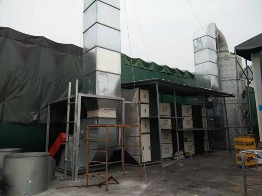 Kalite Toz Atık Gaz Arıtma Projesi İçin Katalitik Yanma Voc Sistemi Fabrika