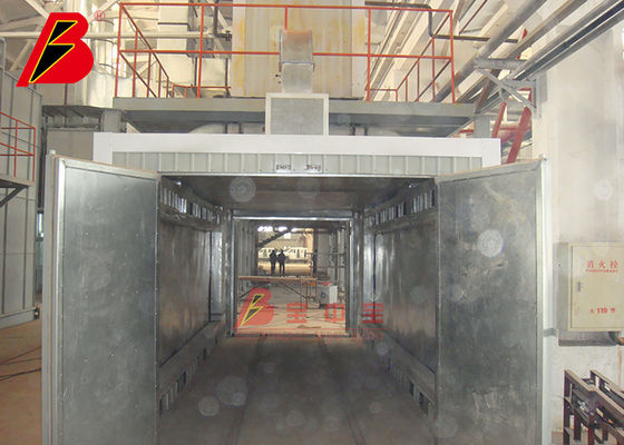 Kalite Pişirme Fırını Demir Substrat 15min Set Otomotiv Kaplama Hattı Fabrika