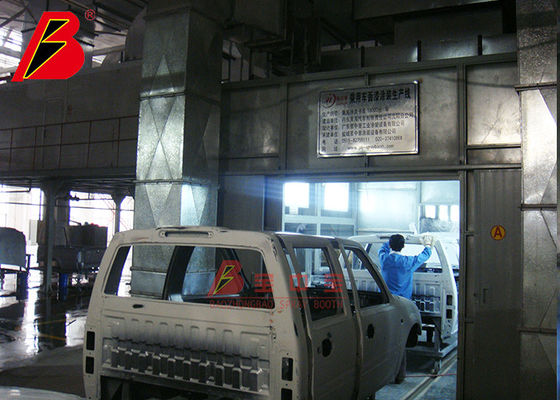 Kalite Elektrokaplama Robotu Otomobil Elektrostatik Boya Kabini Fabrika