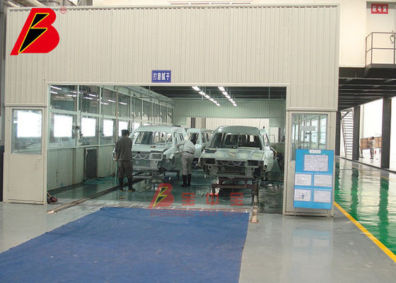 Kalite Zımpara Ekipmanları TUV 30dk set Oto Boyama Hattı Fabrika