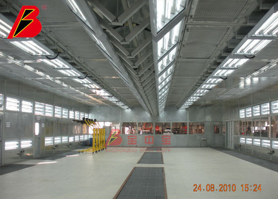 Kalite Changchun FAW Araba Fabrikasında Özelleştirilmiş Boya Üretim Hattı Projesi için Boya Odası Fabrika
