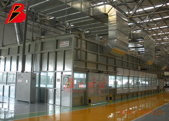 Kalite Changchun FAW'da Özelleştirilmiş Boyama Üretim Hattı Projesi için Metel Yapı Duvar Boya Odası Fabrika