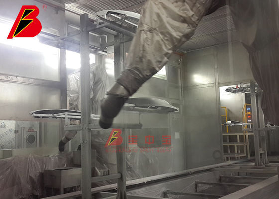 Kalite Araba Tampon Boyama Üretim hattı Robot sprey Boyama Ekipmanları Fabrika doğrudan Satış Fabrika