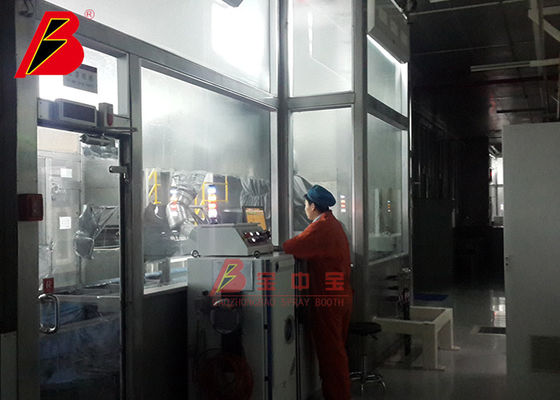Kalite Robot Boyama Üretim Hattı Kaliteli Boya Ekipman Fabrikası için Kolay Kontrol Fabrika