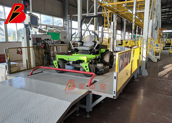 Kalite Motosiklet Otomatik Boya Hattı Akıllı Zincir Tahrik Sisteminde Arabanın Kullanımı Fabrika