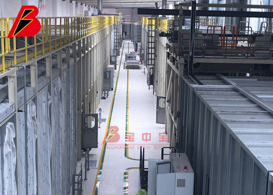 Kalite Çelik Yapı Ön Akış Üretim Hattı Otomatik Özelleştirilmiş Boyama Üretim Hattı Projesi Fabrika