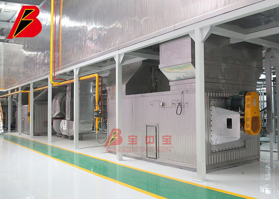 Kalite Ön Akış Üretim Hattı Otomatik Özelleştirilmiş Boyama Üretim Hattı Projesi için Ön Isıtma Sistemi Fabrika