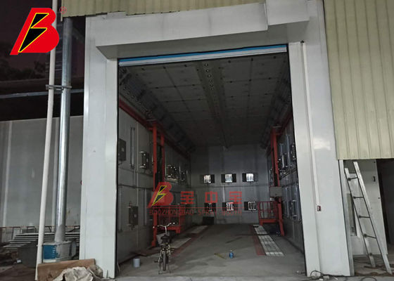 Kalite TUV Otobüs Kamyonu Kızılötesi Boya Kabini Fabrika