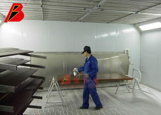 Kalite Su Perdesi Filtre Sistemli 34.5KW Kabin Boya Kabini Fabrika