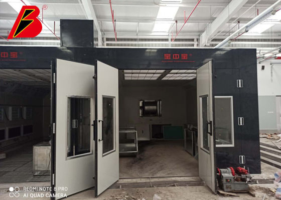 Kalite Otomatik Türbin Fanları İçin Araba BZB Elektrikli Isıtmalı Boya Kabini Fabrika