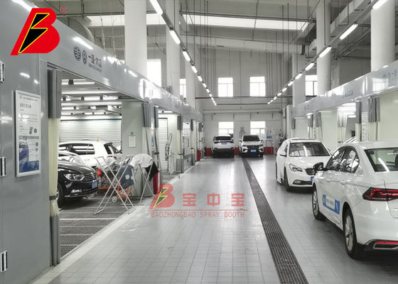 Kalite Tamirhane Hazırlık Odası 5dk Oto Sac Boya Hatları Fabrika