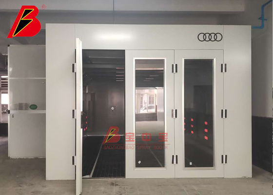 Kalite Audi Araba Boya Ekipmanları Garaj Boya Kabini İçin Otomatik Sprey Boya Kabini Fabrika