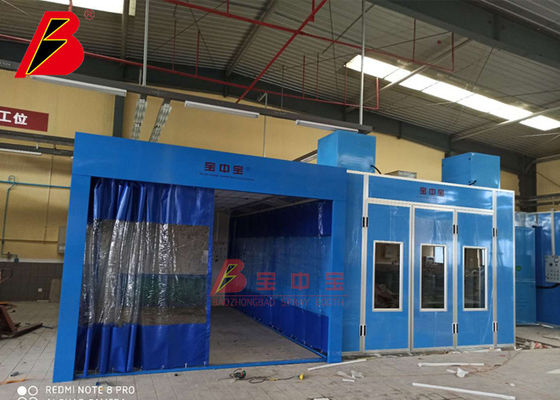 Kalite Bağlantı Boya Kabini Ve Hazırlık Odası Otomobil Garaj Ekipmanları Fabrika