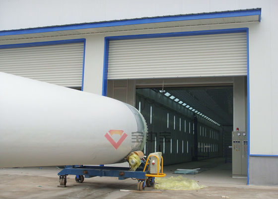 Kalite Özelleştirilmiş Rüzgar Bıçağı Büyük Püskürtme Odası Rüzgar Türbini Kuleleri Boyama Ekipmanları Fabrika