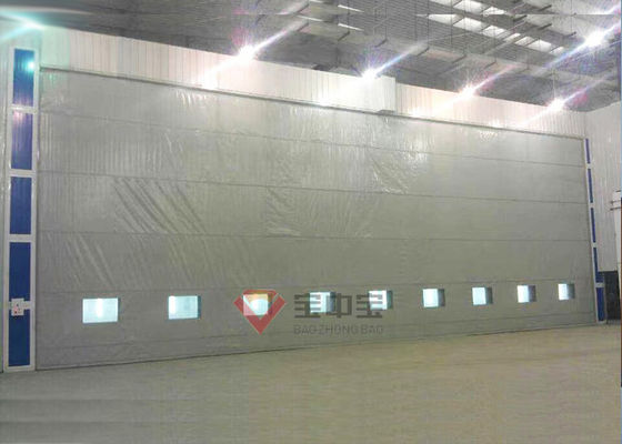 Kalite Büyük Otobüs / Kamyon / Uçak / Tren Yumuşak Büyük Kapı Tasarımcısı için Boya Kabini Fabrika