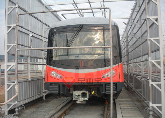 Kalite Otobüs Arabaları İçin Oda Tren 42KW Duş Test Hattı Fabrika