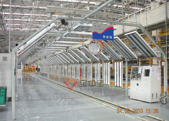 Kalite Özelleştirilmiş Boyama Üretim Hattı Projesi için Çelik yapı Işık Kontrolü Fabrika