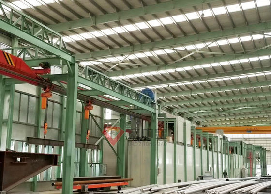 Kalite SS Çelik İmalat Boya Fırını Özel Boyama Üretim Hattı Fabrika