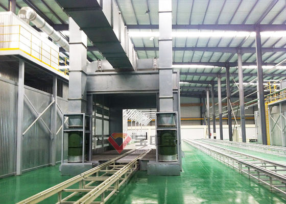 Kalite Kaplama Hattı İçin Otomobil Parçaları Püskürtme Hattı Otomatik Taşıma Hattı Fabrika