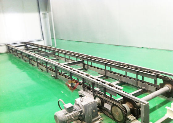 Kalite Oto Parçası Boya Üretim Hattı Akıllı Boya Hattı İçin Zemin Konveyör Zinciri Fabrika