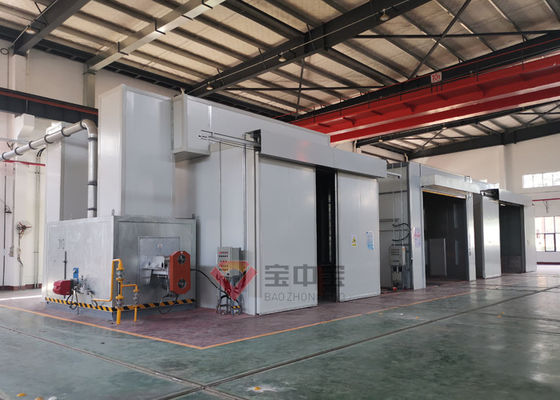 Kalite Askeri Boya Kaplama Hattında Demiryolu Yolu Taşıma Tankı Pişirme Odası Fabrika