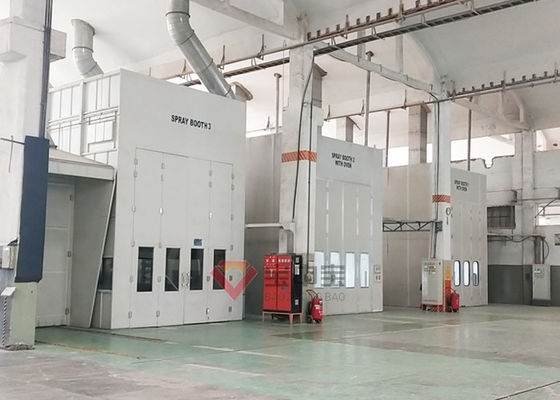 Kalite Yutong Otobüs Boya Odası Dizel Isı Boyama Ekipmanları için Otobüs Boya Kabini Fabrika