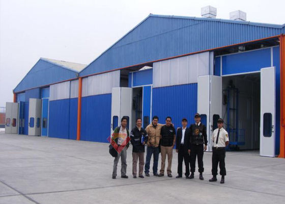 Kalite Çin Tedarikçi Boya Ekipmanları Boyama için 15m Kamyon Boya Kabini Kaldırma Çalışma Platformu Fabrika