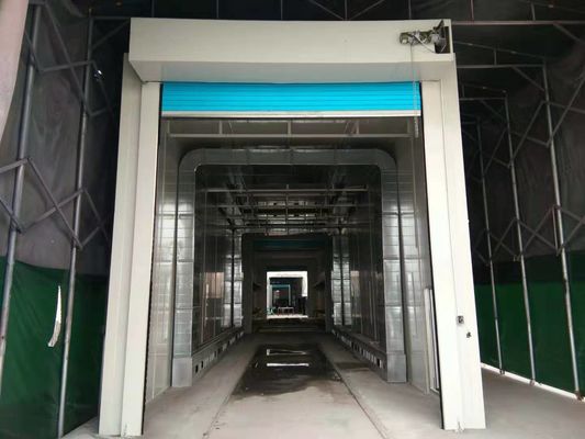 Kalite Konteyner Boyama Kabini için Pişirme Fırını Tam aşağı taslak Endüstriyel Boya Kabini Fabrika