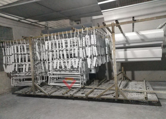 Kalite Toz Boya Hattında Metal Parça Pişirme Arabası Pişirme Odası İçin Enerji Tasarrufu Fabrika