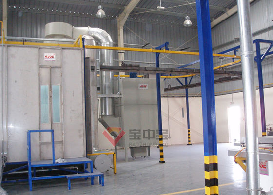 Kalite Metal Ürün İçin Otomatik Toz Boya Üretim Hattı Fabrika